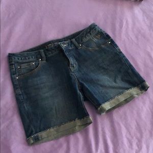 Jean shorts Midi